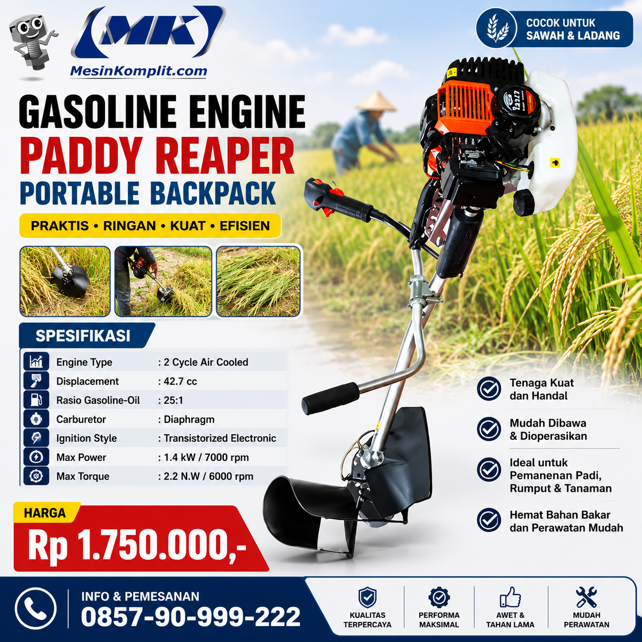 Pemanen Padi Gendong (MSK...